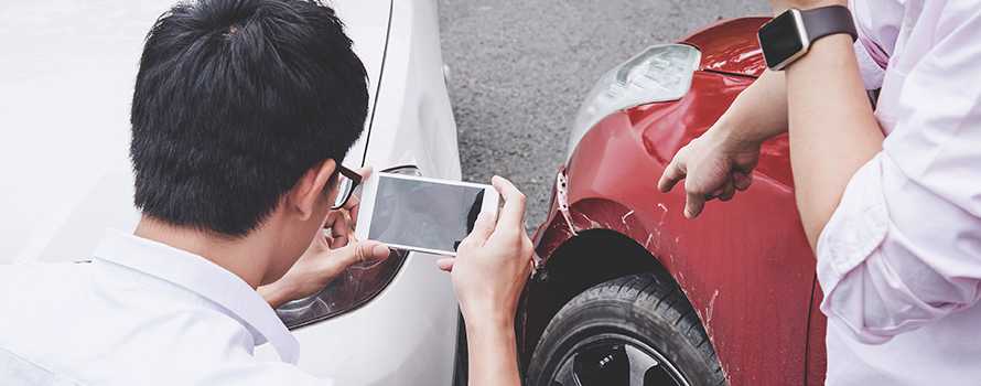 Eismo įvykio metu darytos nuotraukos