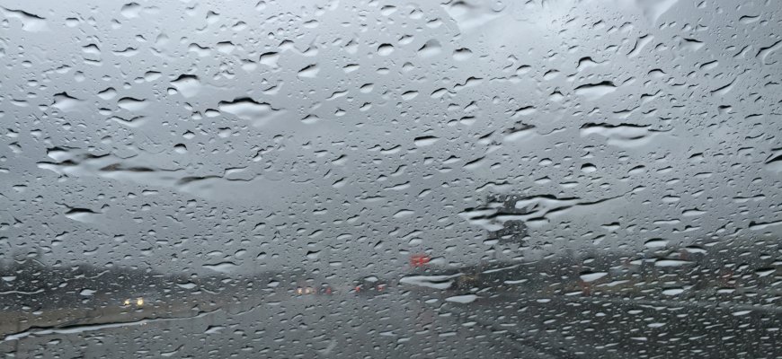 Blogas matomumas lyjant stipriam lietui