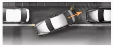 Įspėjamųjų posūkių signalų rodymas važiuojant atbuline eiga