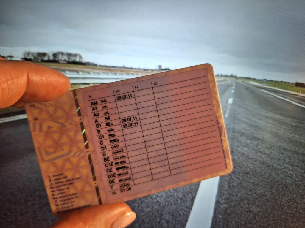 Ką reiškia skaičiai ir raidės vairuotojo pažymėjime?