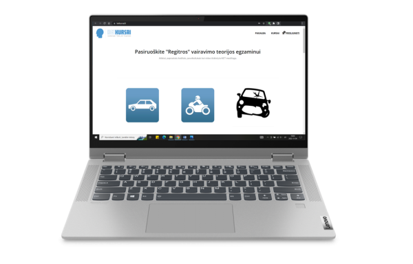 KET kursai eksternu greitai Regitros egzaminui