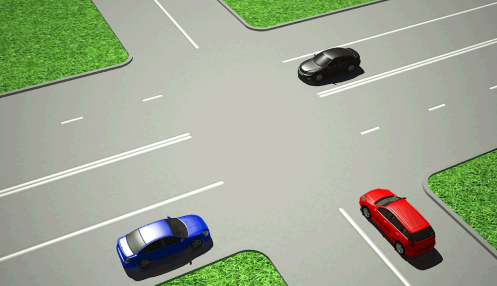 Kaip turime važiuoti pagal dešiniosios pusės taisyklę?