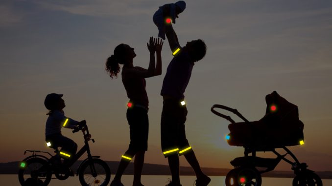 Kaip teisingai nešioti atšvaitą? 