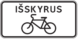 853. Išskyrus dviratininkus 