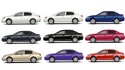 Ką automobilio spalva gali pasakyti apie jos savininką?