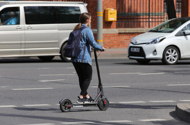 Reikalavimai paspirtukų vairuotojams
